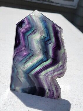 Fluorite Crystal Freeform / Tower